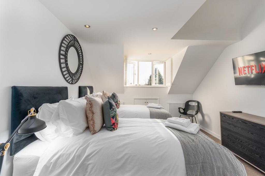 Appartamento Castle Townhouse Kenilworth - Private Parking - 24 Hr Gym Access - Town Centre Esterno foto